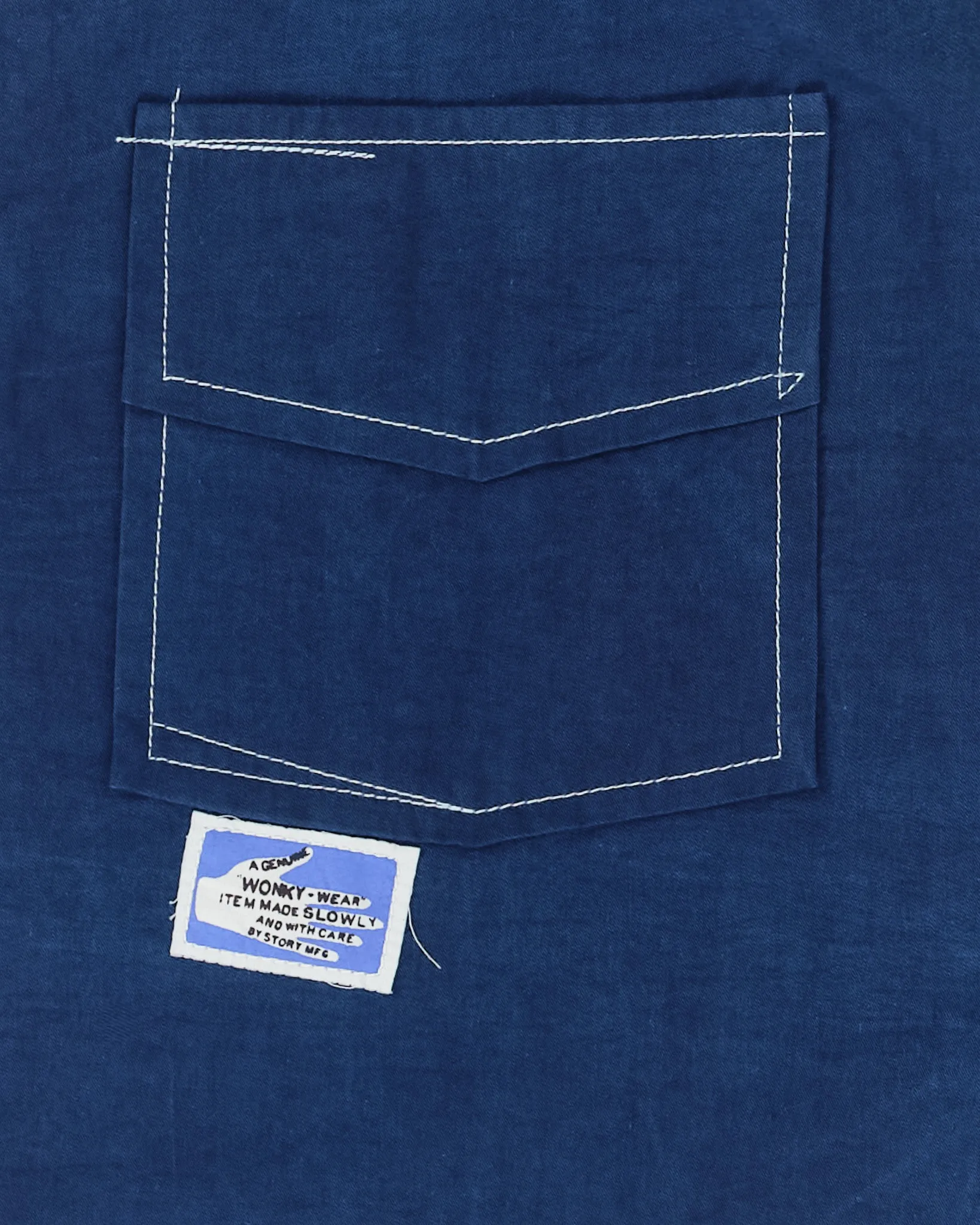 555 Jacket - Indigo Wonky-Wear