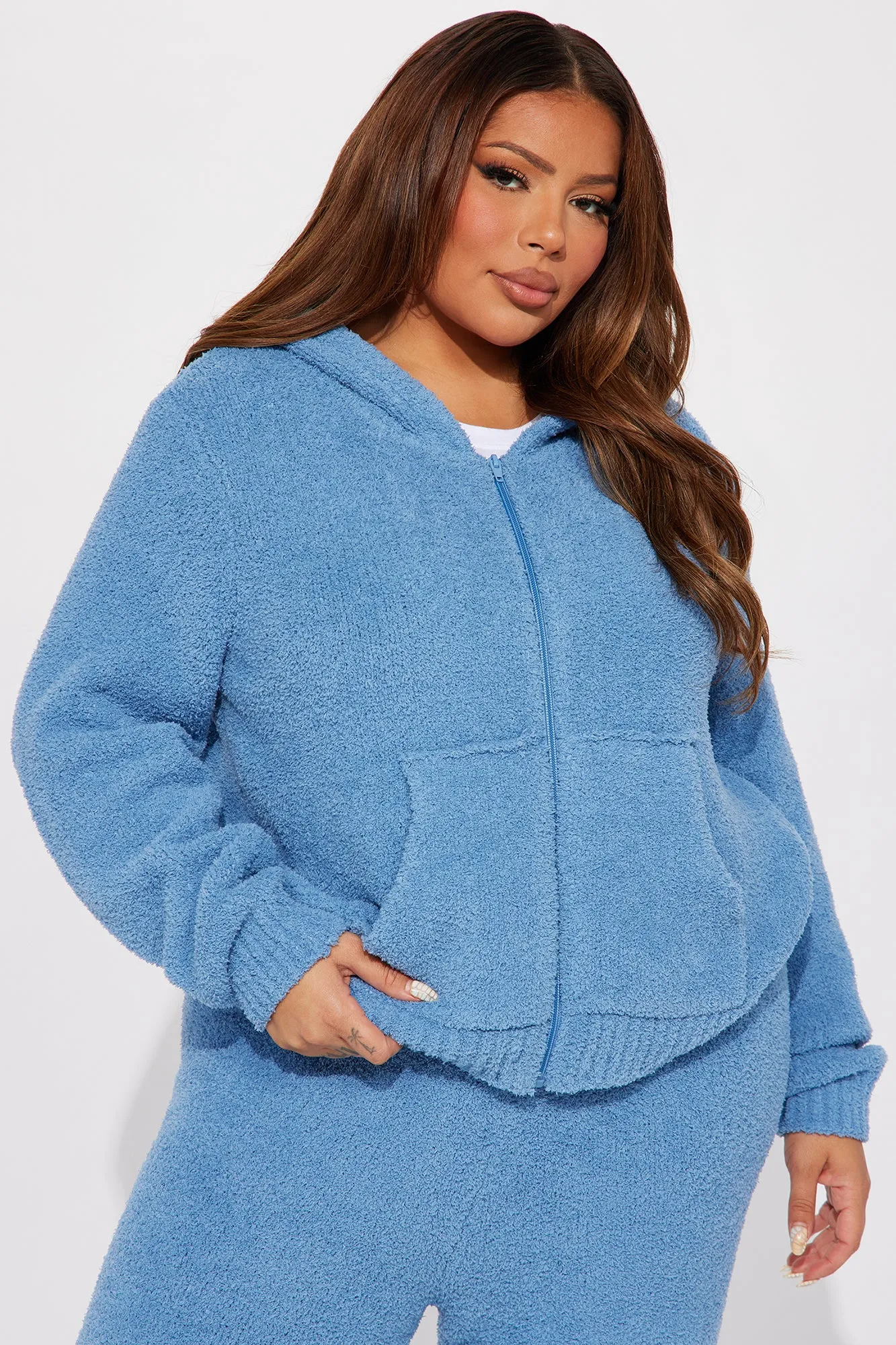 Always Extra Cozy Pant Set - Blue