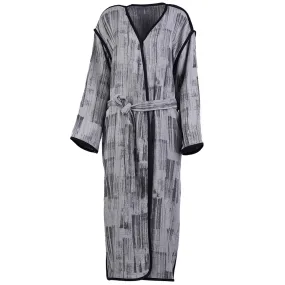 Deren Cotton Long Robe Kimono