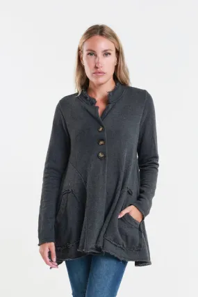 Jane French Terry Cozy Jacket (JLS111)