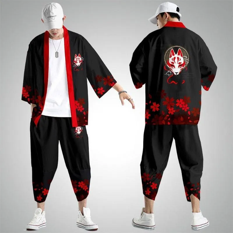 Kimono Homme Veste et Pantalon