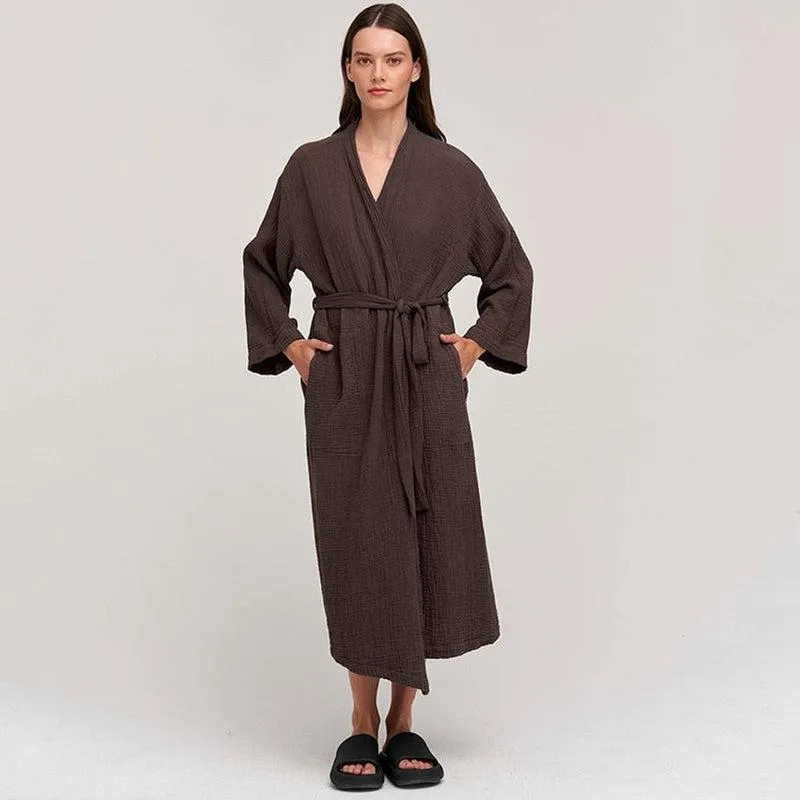 Peignoir Coton Léger Femme