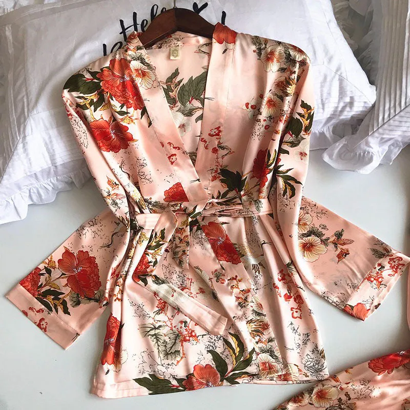 Pyjama Kimono Trois Pièces