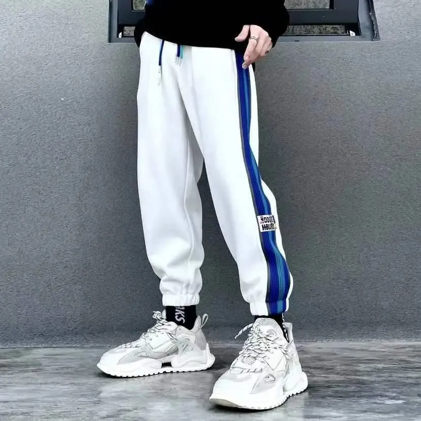 Rhine Blue Stripe Lounge Pants Sweatpants