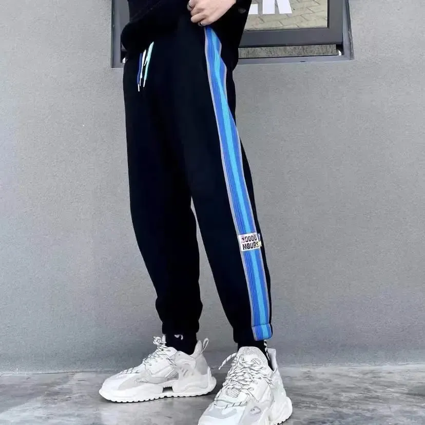 Rhine Blue Stripe Lounge Pants Sweatpants