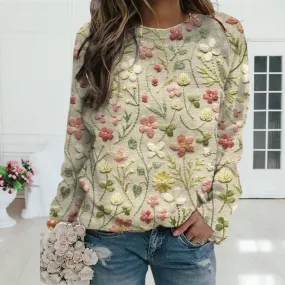 Stella™ | Floral Pattern Pullover for Women