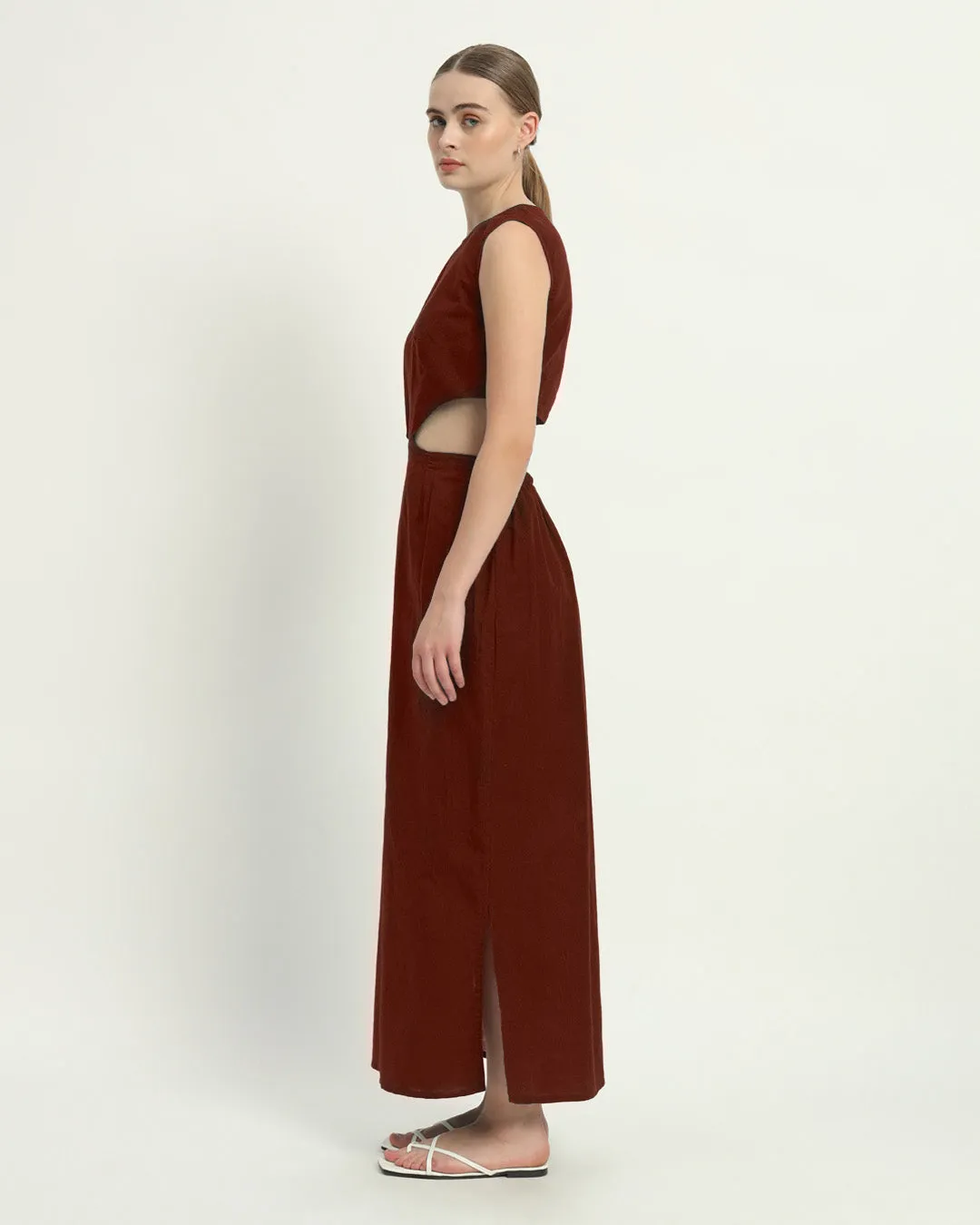 The Livingston Rouge Cotton Dress