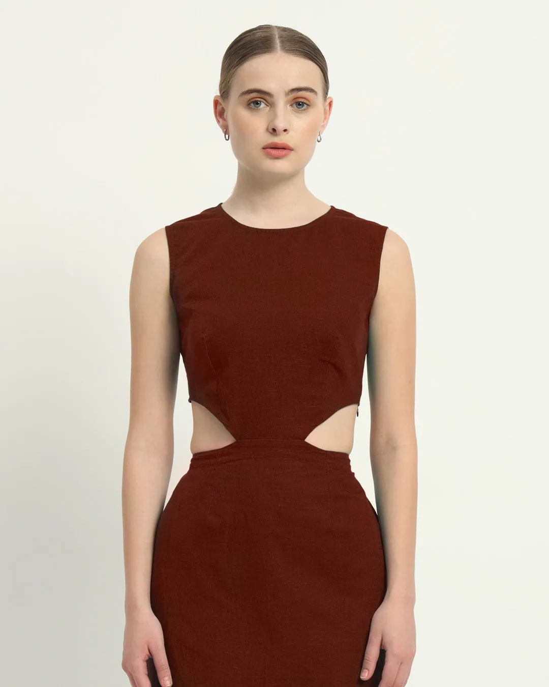 The Livingston Rouge Cotton Dress