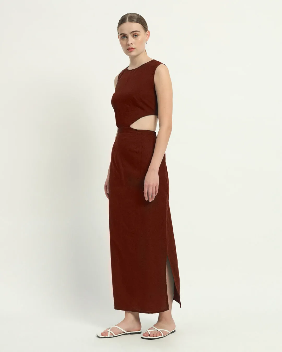 The Livingston Rouge Cotton Dress