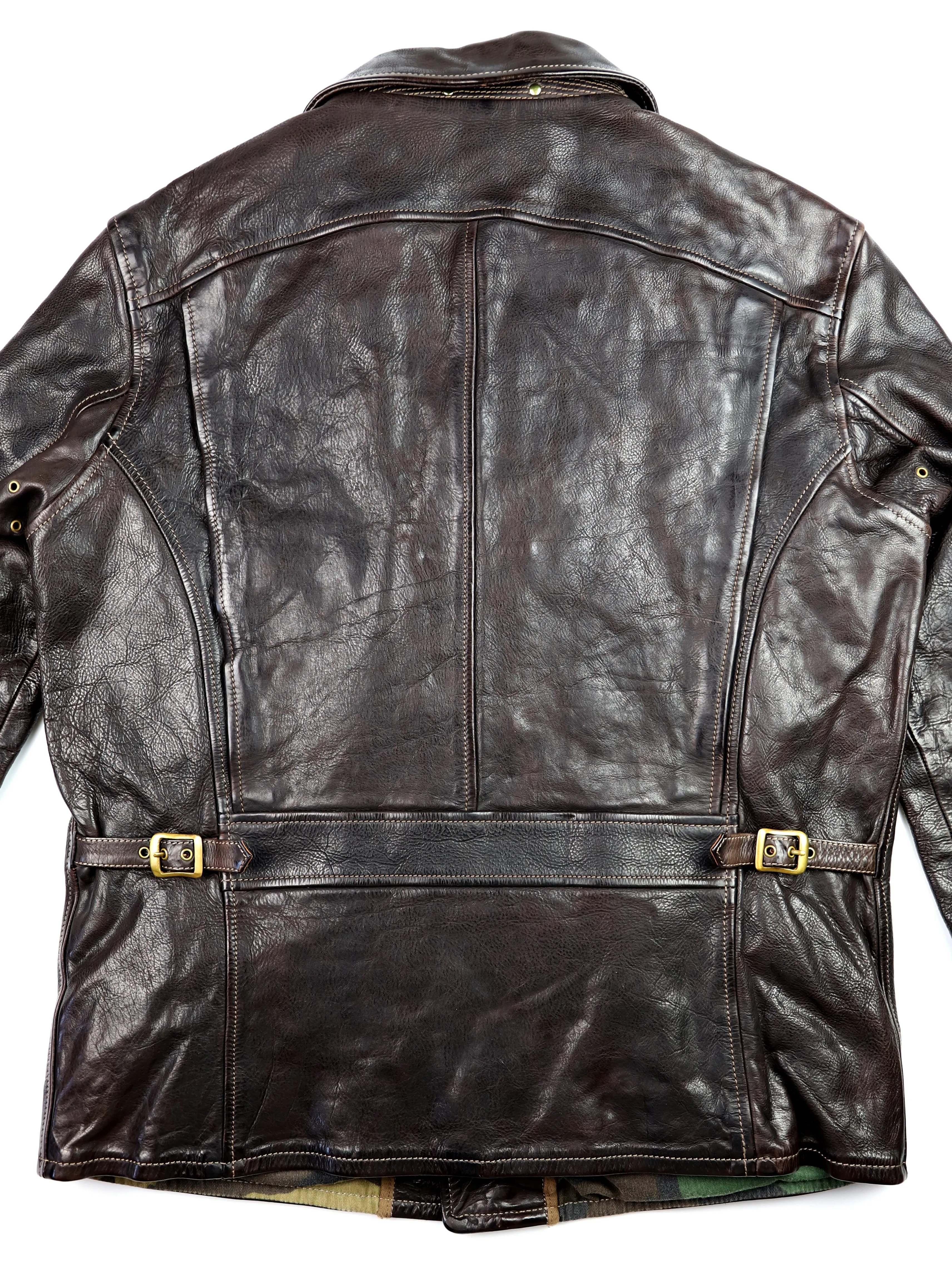 Thedi Hektor Half Belt, size XL, Brown Canneto Cowhide
