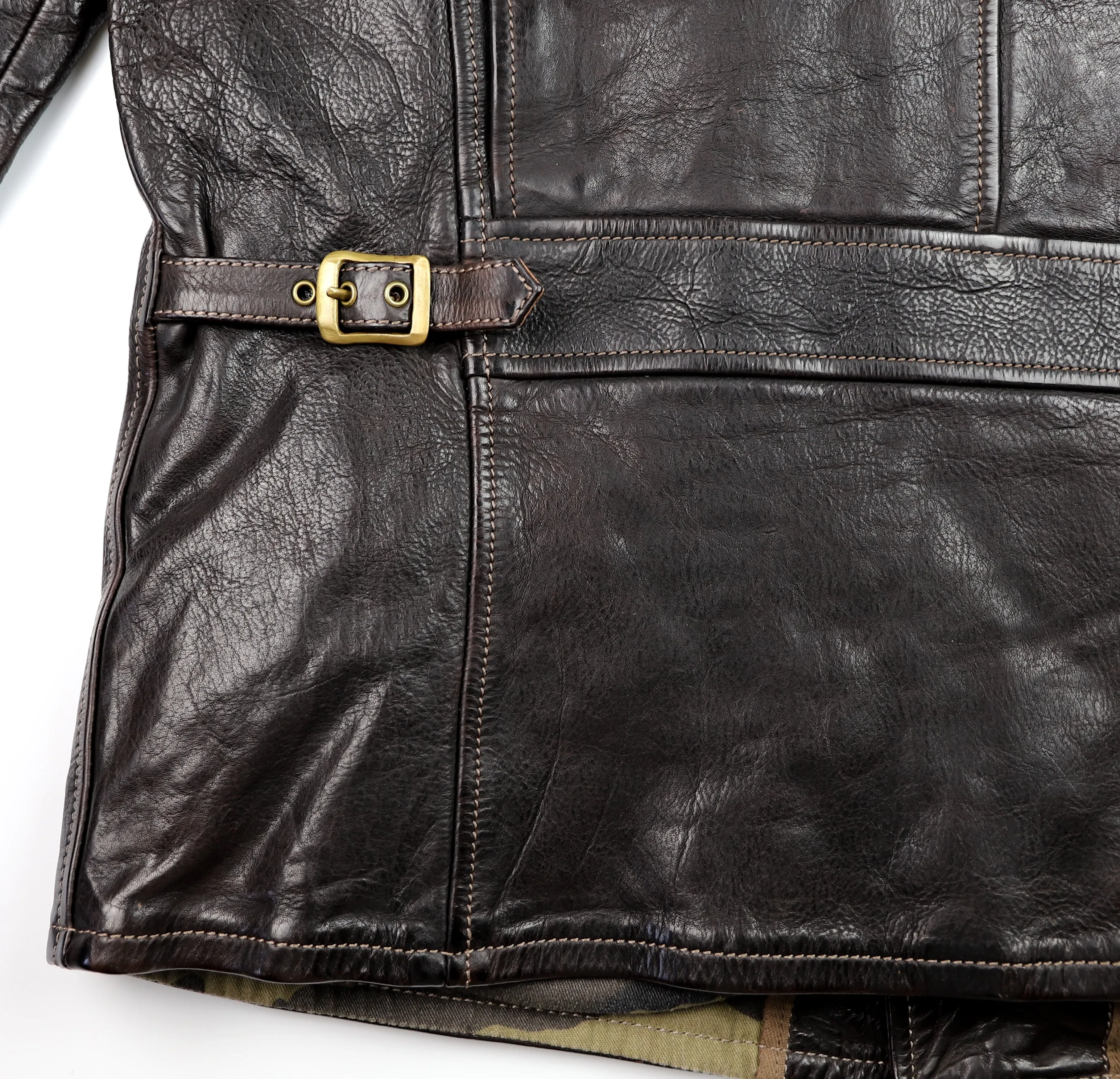 Thedi Hektor Half Belt, size XL, Brown Canneto Cowhide