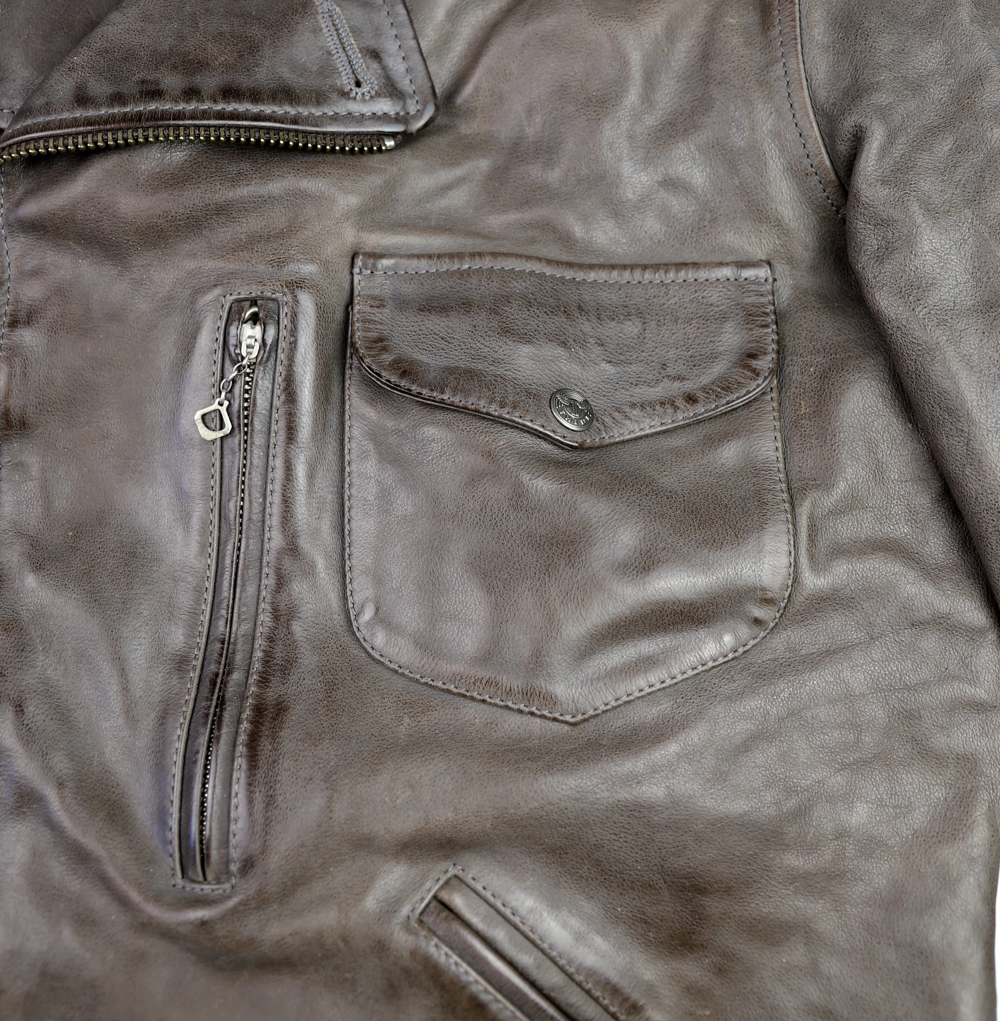 Thedi Hektor Half Belt, size XL, Grey Buffalo, Gently Worn