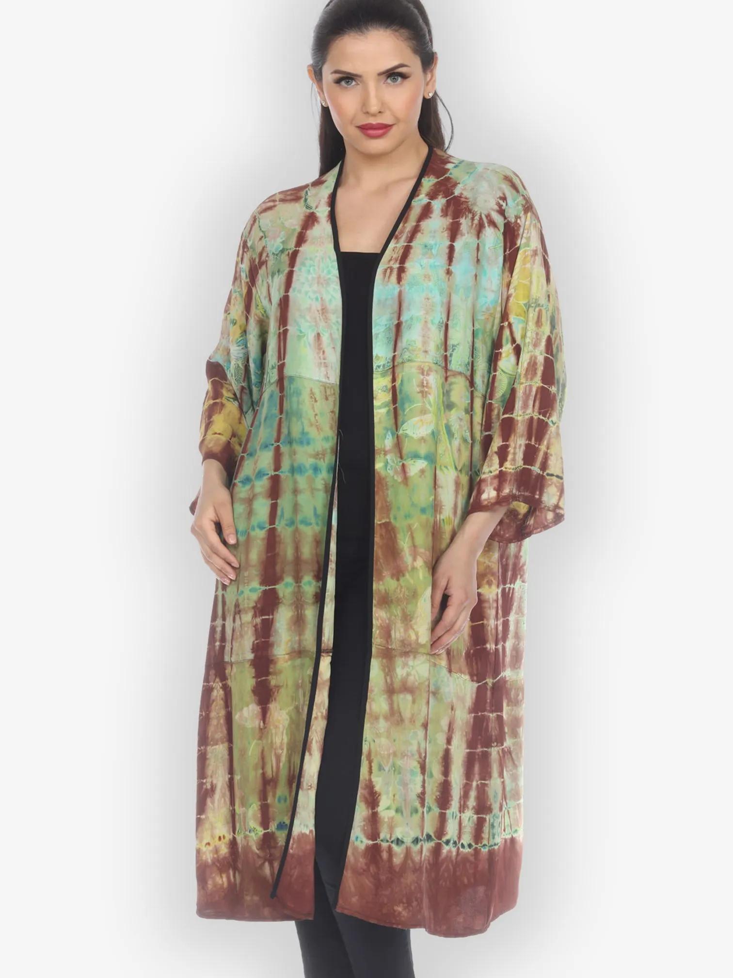 Tie Dye Kimono Duster