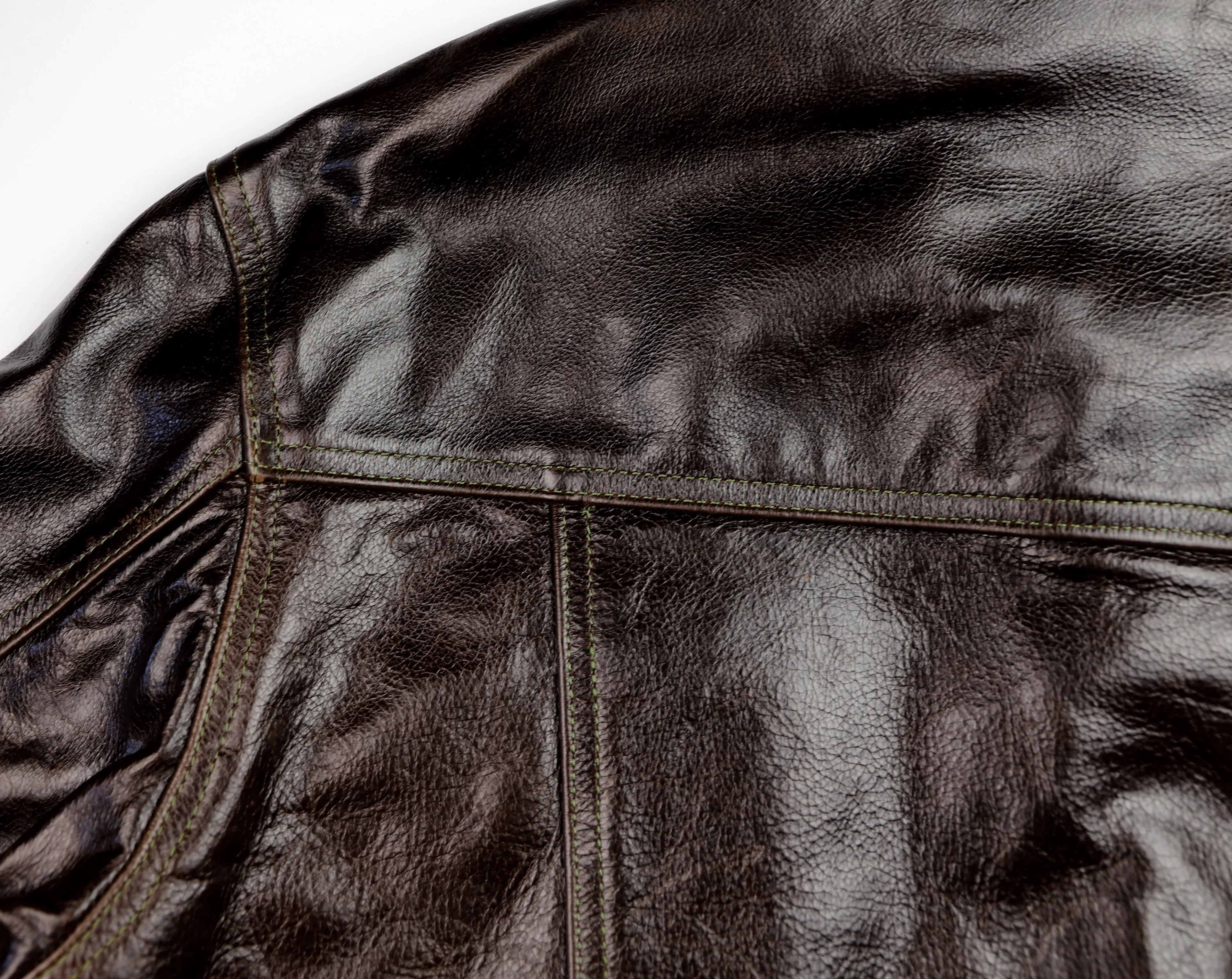 Vanson Maverick, Dark Hickory Vancouver Cowhide, size 46