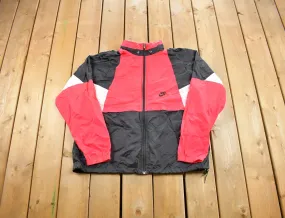 Vintage 1990s Nike Color Block Windbreaker Jacket