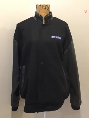Vintage Canada Post Black Varsity Jacket