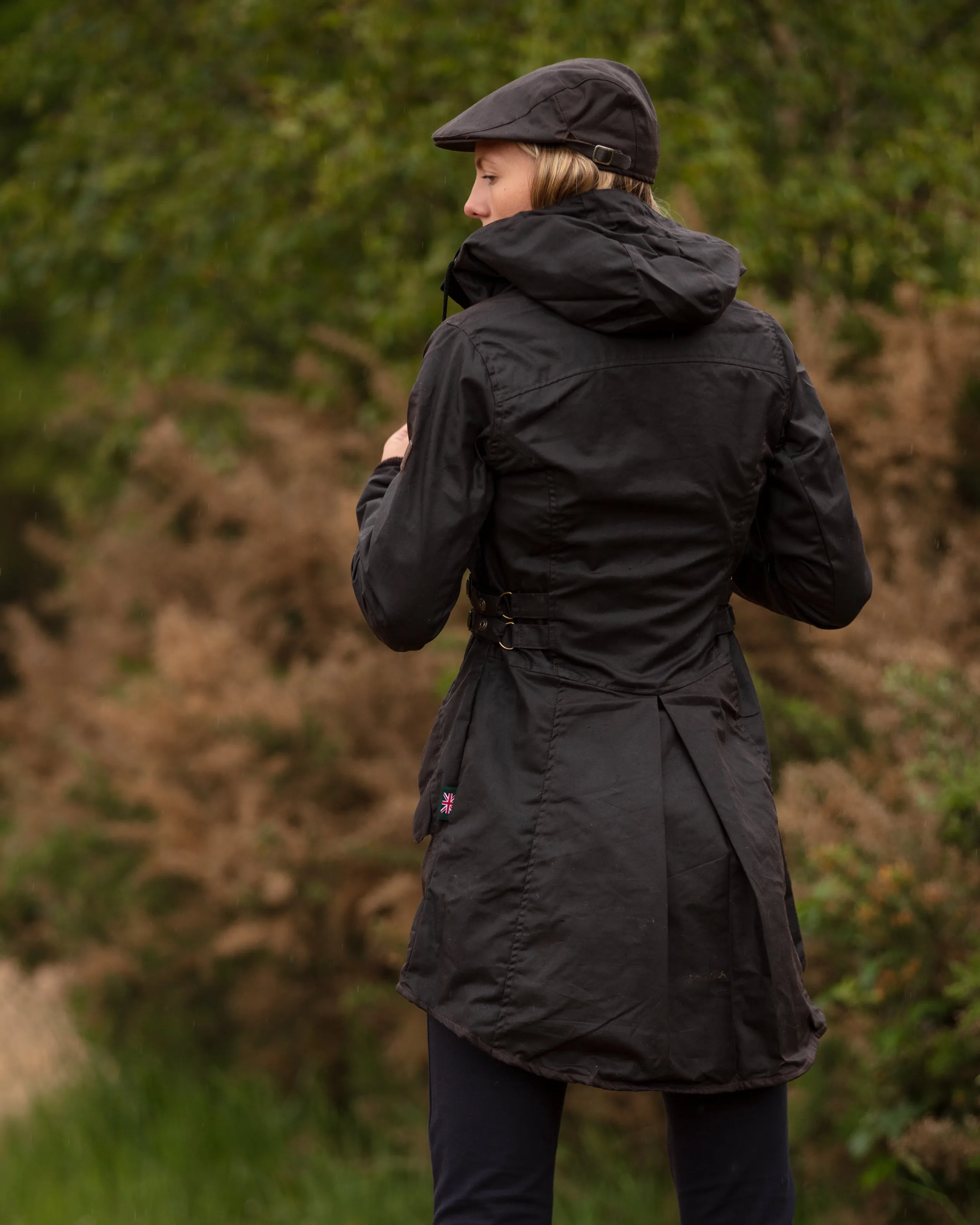 Wax Cotton Olive  Katrina Jacket