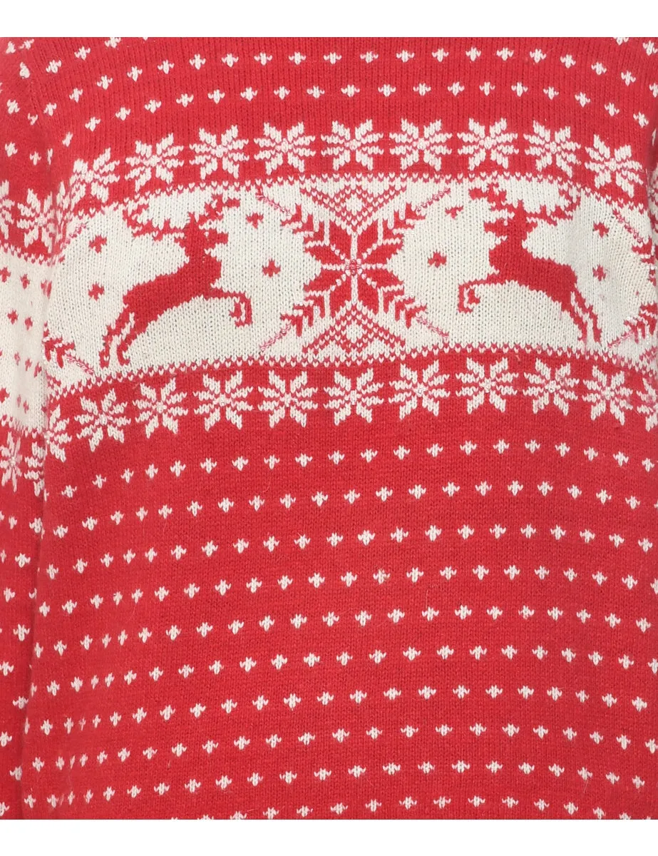 White Stag Nordic Jumper - L