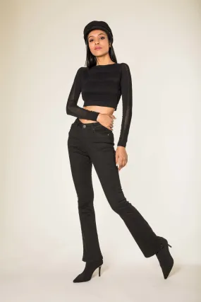Wholesale Black Flared Trousers