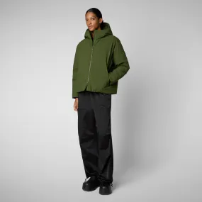 Women's jacket Aveline in MOSS GREEN
