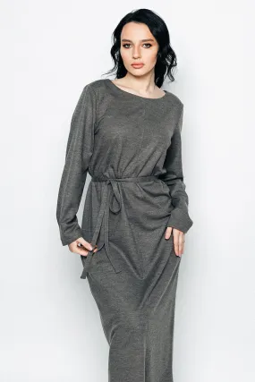 Wool Maxi Dress