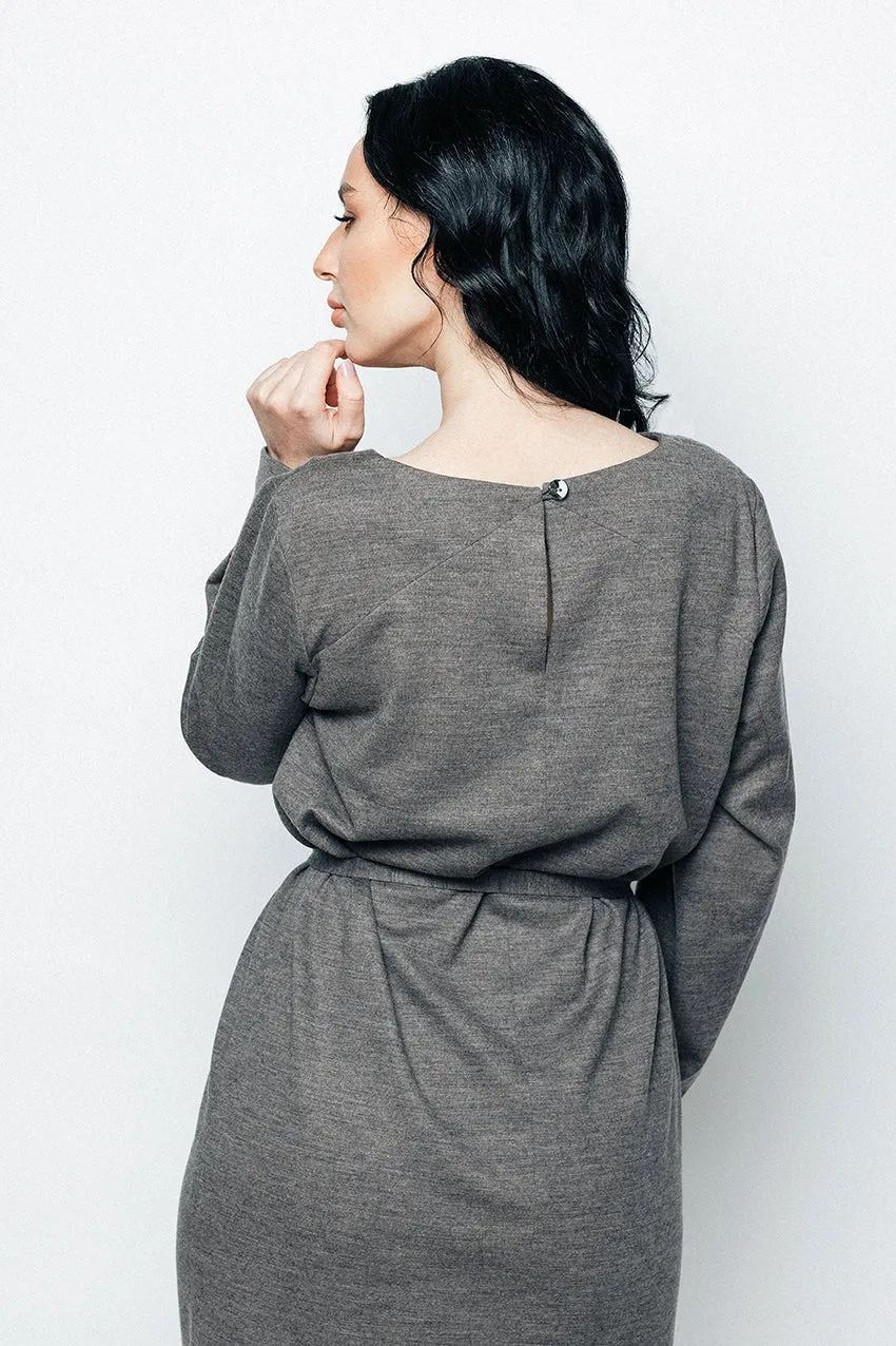 Wool Maxi Dress