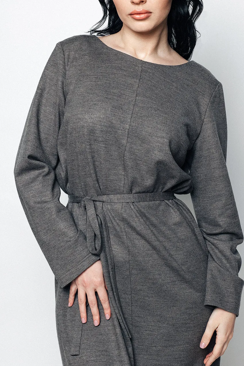 Wool Maxi Dress